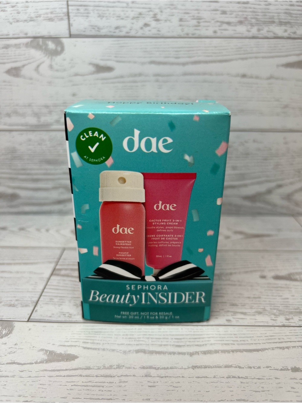 dae Women’s Pink Styling Duo - Cactus Fruit 3-in-1 Cream & Spray